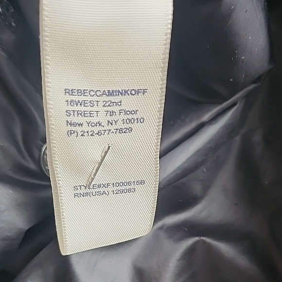 Rebecca Minkoff Chic Gray and Black Hooded Jacket - Picture 11 of 11